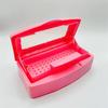 Caja de Limpieza de Herramientas de Belleza, Caja de Almacenamiento de Herramientas de Esterilización Empapadas en Alcohol, Caja de Desinfección Especial para la Limpieza de Herramientas de Nail Art