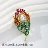Broche de Moda Feminina de Alta Qualidade Pronto para Envio com Toque Luxuoso, Estilo Minimalista de Nicho, Alfinete de Roupa Elegante, Acessório para Terno