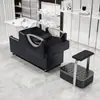 Cama para Lavar el Cabello de Salón de Peluquería Estilo Celebridad de Internet Semi-Reclinable Lavabo Profundo Cama para Lavar el Cabello Salón de Peluquería Cama para Enjuagar Cama para Cuidado y Crecimiento del Cabello