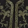 Comércio exterior transfronteiriço moda versátil design casual caimento justo estilo europeu e americano feminino gola redonda bordado colete curto