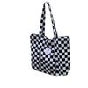 18304 Estilo Chic Estilo Coreano Bolso de Lona de Gran Capacidad Bolso de Hombro Simple para Estudiante Color de Contraste Estampado de Cuadros Estampado de Leopardo Bolso de Mujer