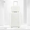 Conjunto de malas de viagem premium 24 polegadas, mala leve de grande capacidade com zíper e rodas universais, durável e resistente