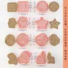 Juego de cortadores de galletas, diseño de dibujos animados, para uso doméstico, incluye moldes de repujado 3D para hacer galletas, fondant y otros productos horneados