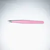 Pinzas de Color Engrosadas para Cuenta de Mano Pestañas Color Cabeza Recta Codo Macaron Pinzas Dibujos Animados Cuenta de Mano Pegatina Pinzas