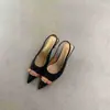 2026 Nuevo Estilo Tacones Altos de Punta Abierta para Mujer con Hebilla de Cinturón, Tacones Altos de Punta Afilada para Uso en Exteriores