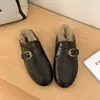 Mocasines casuales de estilo retro, color serie Maillard, para mujer, para ir al trabajo, zapatillas de algodón nuevas 2026
