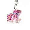 Chaveiro de Acrílico My Little Pony Bolsa Pingente Fofo Pingente Decorativo Chaveiro de Desenho Animado de Acrílico Pônei