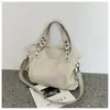 2026 Bolso Cruzado Nuevo de Gran Capacidad para Mujer Estilo Nuevo Versátil Bolso de Hombro Bolso Tote de Hombro Único Bolso Cubo Texturizado