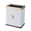Cubo de Basura Popular para el Hogar y la Cocina, Papelera para Dormitorio de Estudiantes y Oficina, Cubo de Basura de Gran Capacidad para Sala de Estar, Doble Cubo al por Mayor