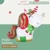 Nueva Serie de Decoración para Fiesta Navideña Mini Muñeco de Nieve, Anciano, Reno, Árbol de Navidad Globos de Papel de Aluminio Serie Navideña
