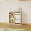 Gabinete de Almacenamiento de Juguetes de Madera Maciza Shufat, Gabinete de Juguetes Grande de Montaje en Pared para Sala de Estar, Gabinete de Almacenamiento y Libros Ilustrados para Niños Montessori