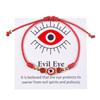 Directo de fábrica transfronterizo nueva moda creativa Ojo del Diablo pulsera ajustable tejida a mano para mujer en stock venta al por mayor