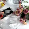 Tanque de peces redondo de cristal transparente con encaje, tanque para tortugas, peces dorados, jarrón de cristal hidropónico, mini tanque de peces ecológico con encaje