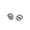 Pendientes Casuales y Versátiles de Circonita Super Brillante para Mujer, Lujo Accesible, Gama Alta, Únicos, Exquisitos, Modernos y a la Moda