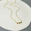 Moda Transfronteriza Colgante Corazón de Melocotón para Mujer Cobre Chapado en Oro Estilo Ins Simple Moda Versátil Sentido del Diseño Joyería Joyería de Qingdao