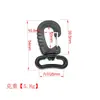 Gancho de Hardware Exterior Hebilla Gancho Accesorios para Equipaje Hebilla Giratoria para Perro Hebilla de Langosta Hebilla de Bolsa Cierre Hebilla de Gancho Metálico