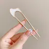 2025 Elegante Pasador en Forma de U para Mujer, Peine, Pasador, Pasador, Artefacto Fijo, Pasador, Estilo Nuevo