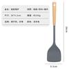 Espátula de Silicona para Cocina Casera, Cocina Resistente a Altas Temperaturas, Sartén Antiadherente, Espátula China Grande Especial Todo en Uno en Stock