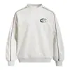 Moletom com gola redonda e mangas compridas, estampa digital estilo americano para homens, corte solto, marca de moda urbana, camisa esportiva para primavera e outono