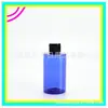 Frasco plano de 180ml com tampa flip-top, frasco de amostra para loção e creme, frasco de plástico com tampa flip-top, frasco de amostra para shampoo, frasco com tampa borboleta
