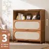 Estantería de esquina de múltiples niveles, Gabinete de almacenamiento de pie, Librero para sala de estar, Gabinete de almacenamiento, Vitrina de almacenamiento vintage para mirador, Aparador