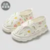 Pantuflas de Algodón para Casa para Mujer para Otoño y Verano, Pantuflas Transpirables para Interior, Antideslizantes, Sin Olor, Zapatos Postparto, Venta al por Mayor