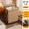 Cesto de roupa suja, cesto de lavanderia, estilo dormitório, com tampa, grande capacidade, para roupas íntimas, dobrável, para guardar roupas e bonecas