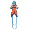 Dragon Ball Grapas Grandes Suministros de Oficina Grapas Creativas Lindas Pines en U Marcadores de Libros de Dibujos Animados de PVC Venta al por Mayor