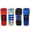 Fabricantes primavera nylon silicone antiderrapante anticolisão absorção de choque abertura malha esportivo quente montanhismo proteção de joelho equipamento de proteção esportiva