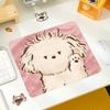 Cartoon bonito cão mouse pad tamanho pequeno computador tapete de mesa tapete de jogo antiderrapante borda bloqueio engrossado internet café e-sports tapete de mesa