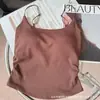 Chaleco Caliente Popular de Otoño e Invierno Cepillado con Tirantes, Almohadilla en el Pecho, Corte Ajustado, Pliegues Laterales, Capa Interior Adelgazante, Top de Chica Popular para Mujeres