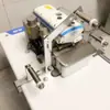 Máquina de coser overlock estante para elástico de cintura máquina de coser plana de computadora máquina de puntada recta estante para elástico de cintura de cuello de pantalón