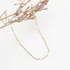 Collar de Acero Inoxidable Xuping Sencillo de Uso Diario Fácil de Combinar con Colgante, Cadena Lisa en Capas, Accesorios de Collar Elegantes al por Mayor para Mujeres