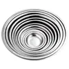 (Outlet de fábrica) Plato hondo multiusos de acero inoxidable Plato Plato Plato Plato Plato Plato para el hogar Plato para barbacoa Plato para comedor