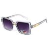 Gafas de sol para niños de nueva moda transfronteriza 2023, gafas de sol de moda multicolor opcionales para niños y niñas con protección UV