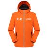 Jaqueta Fina com Mesh, Jaqueta Personalizada com Impressão de Logo e Bordado, Corta-Vento e à Prova de Chuva, Roupas de Trabalho para Ciclismo