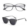 TP3002 nuevo marco de mariposa de moda red-hot con pata de pierna de placa de espejo gafas de sol de protección solar diaria fabricantes de monturas al por mayor