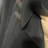 Tecido de organza amassado cintilante, macio e brilhante, material para vestido Hanfu de designer, DIY feito à mão, fino com textura plissada