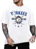 Camiseta masculina de manga curta estampada com gola redonda, nova, transfronteiriça, top masculino, estação independente Amazon AliExpress masculina