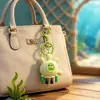 Colgante llavero de pez payaso de dibujos animados, figura 3D divertida de residentes de Fondo de Bikini, regalo para estudiante, decoración de bolsa