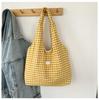 Bolso Tote de Gran Capacidad Estilo Coreano Transfronterizo para Mujer Otoño 2026 Nueva Moda Casual Artístico Bolso de Axila Bolso para Viajar