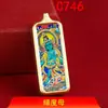 Colgante de Acero de Titanio Tangka Barra de Oro Pequeña Amuleto de Buda Portátil Caja Mini Gawu Zaki Lam