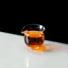 Gong Dao Bei de Vidrio Hecho a Mano Capacidad Pequeña Resistente al Calor Alto Boro Silicato Mar de Té Separador de Té Transparente Cafetera de Té Pequeña Gong para el Hogar