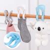 Pinza grande de plástico para secar colchas, estilo japonés, resistente al viento, doble pinza, para ropa, para el hogar
