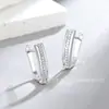 Pendientes de estilo europeo y americano de Amazon, ear cuffs de nicho de moda ISN con circonita microincrustada, pendientes, accesorios para orejas