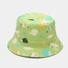 Sombrero de pescador de doble cara con estampado de tiburón submarino para hombres y mujeres, ideal para viajes al aire libre, protección solar, ideal para estudiantes y amantes.
