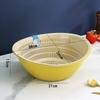 Venta Directa de Fábrica Cesta de Lavado y Escurrido de Verduras de Doble Capa, Recipiente Redondo Multifuncional de Plástico para Lavar Verduras en Casa, Cesta para Frutas, Envío Directo de Una Pieza