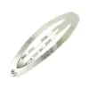 Forma de gota tecido não tecido DIY joias Tecido não tecido oval grampo de cabelo negativo BB clip acessórios de cabelo especiais feitos à mão