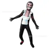 Novo macacão de cosplay da série TV Man preto, macacão justo de manga comprida para adultos e crianças, impressão 3D