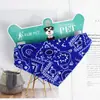 Suprimentos Personalizados para Pets, Toalhas de Saliva para Pets, Coleiras Estampadas para Cães, Coleiras para Gatos, Bandanas para Pets